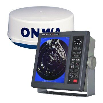 ONWA KP-1299X 12.1 Inch GPS Chartplotter, Fishfinder, RADAR, AIS
